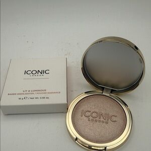 ICONIC London Lit & Luminous Baked Highlighter in Universal New 0.56oz makeup